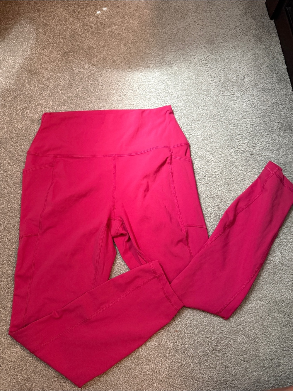 RBX Hot Pink High-Waist Leggings